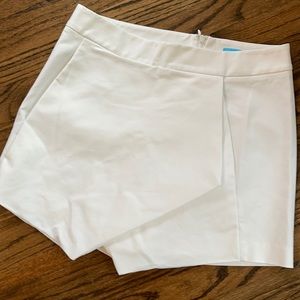 White skort with pockets